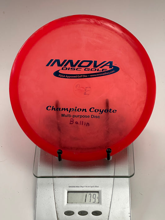 Innova Champion Coyote Midrange (Red) - Inked, 179g