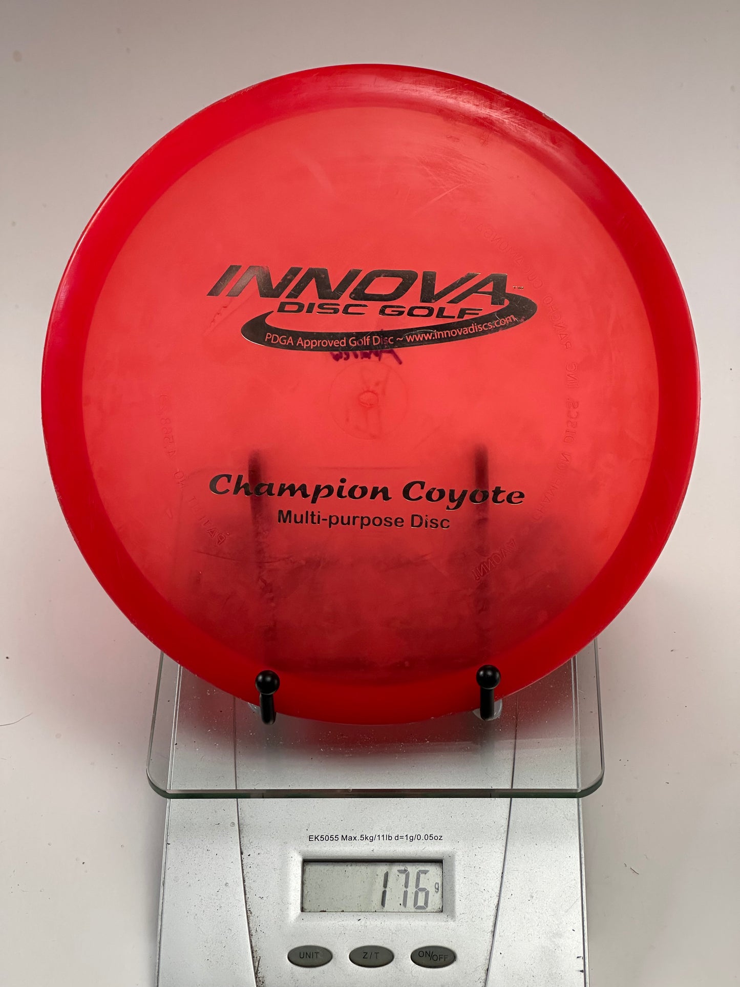 Innova Champion Coyote Midrange (Transparent Red) - Used
