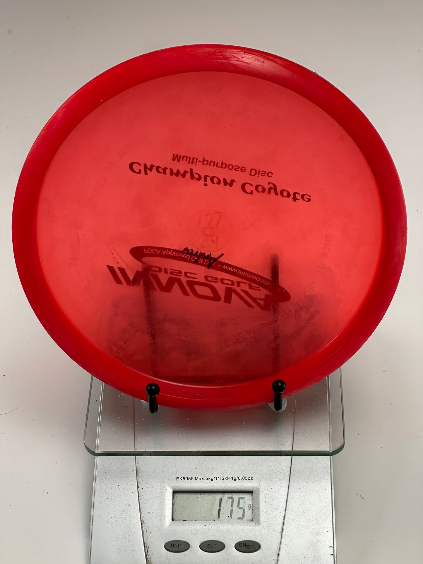 Innova Champion Coyote Midrange (Transparent Red) - Used