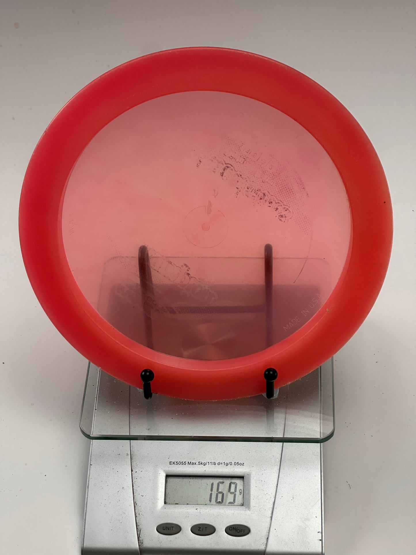 Innova Champion Daedalus Distance Driver - Clear w/ Red Rim