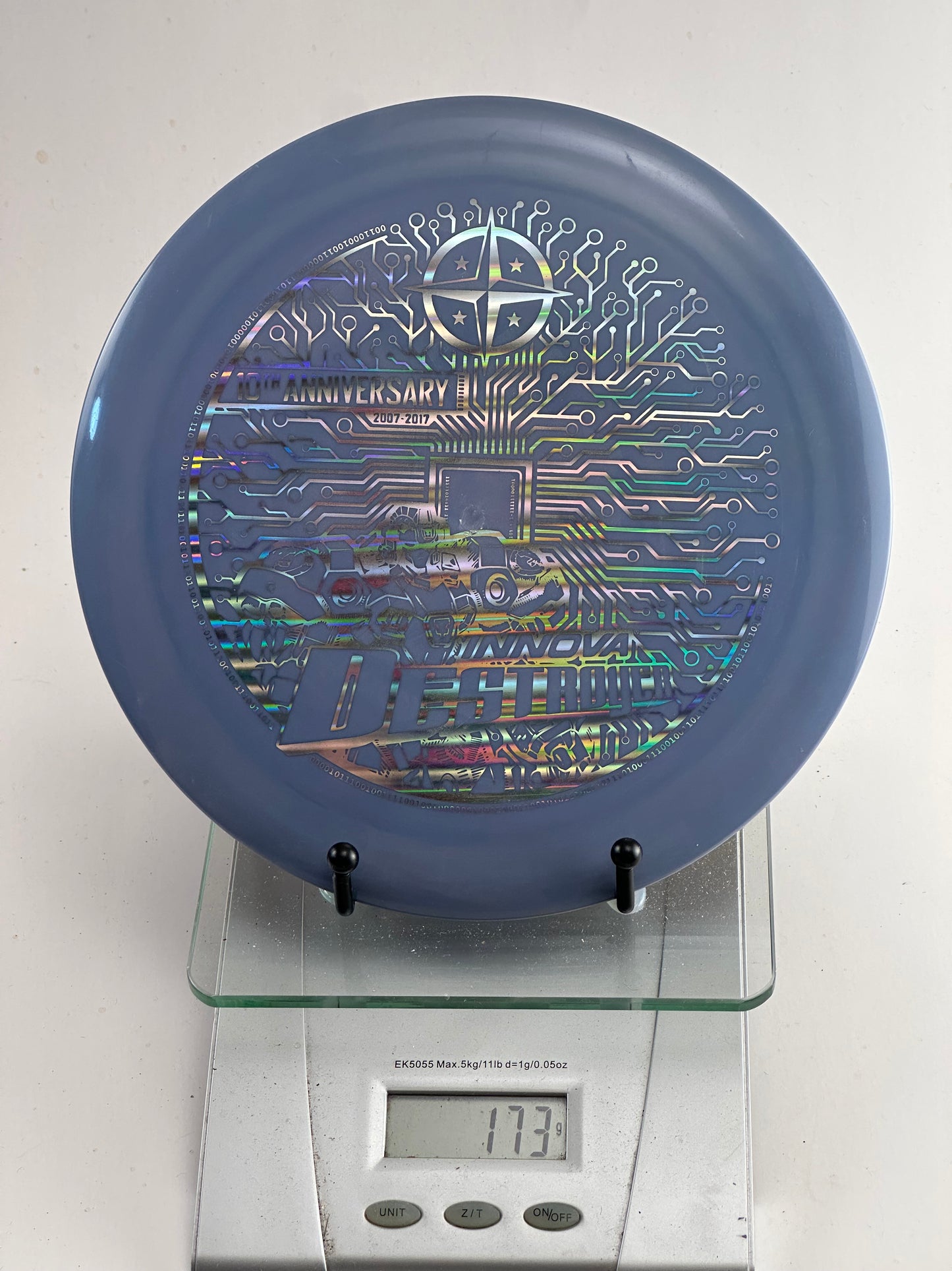 Innova Star Destroyer 10th Anniversary (10 Year) Blue Holo Circuit Stamp 173g