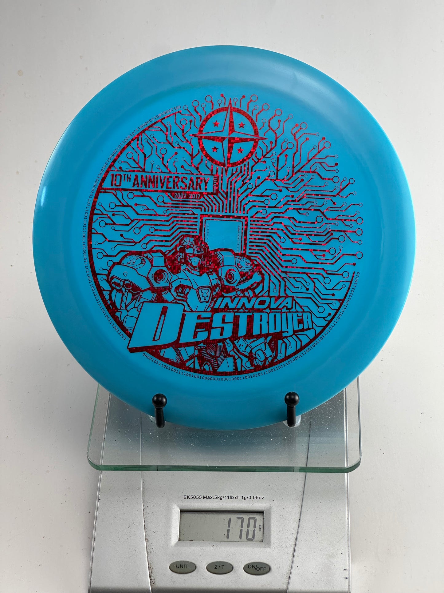 Innova Star Destroyer 10th Anniversary (170g) - Blue w/ Red Foil Stamp