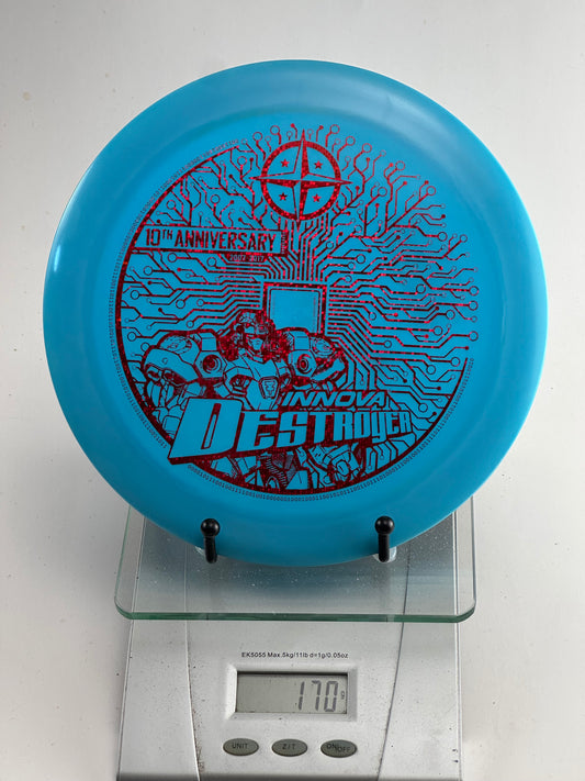 Innova Star Destroyer 10th Anniversary (170g) - Blue w/ Red Foil Stamp