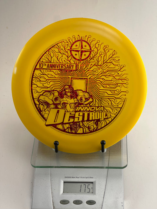 Innova Star Destroyer 10th Anniversary (2007–2017) - Yellow w/ Red Foil Stamp