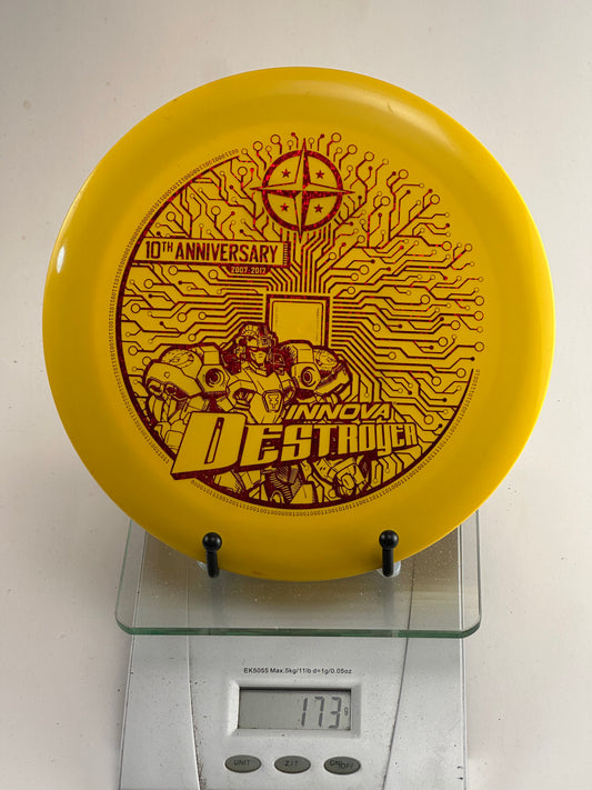 Innova Star Destroyer 10th Anniversary (10 Year) Yellow w/ Red Circuit Stamp
