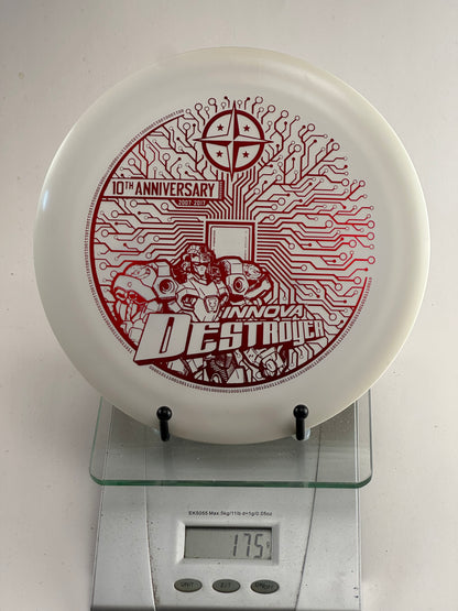 Innova Star Destroyer 10th Anniversary (2007–2017) White w/ Red Foil Stamp 175g