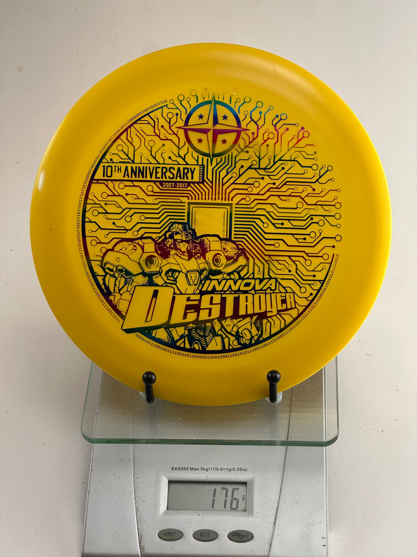 Innova Star Destroyer 10th Anniversary (10yr) Yellow 176g
