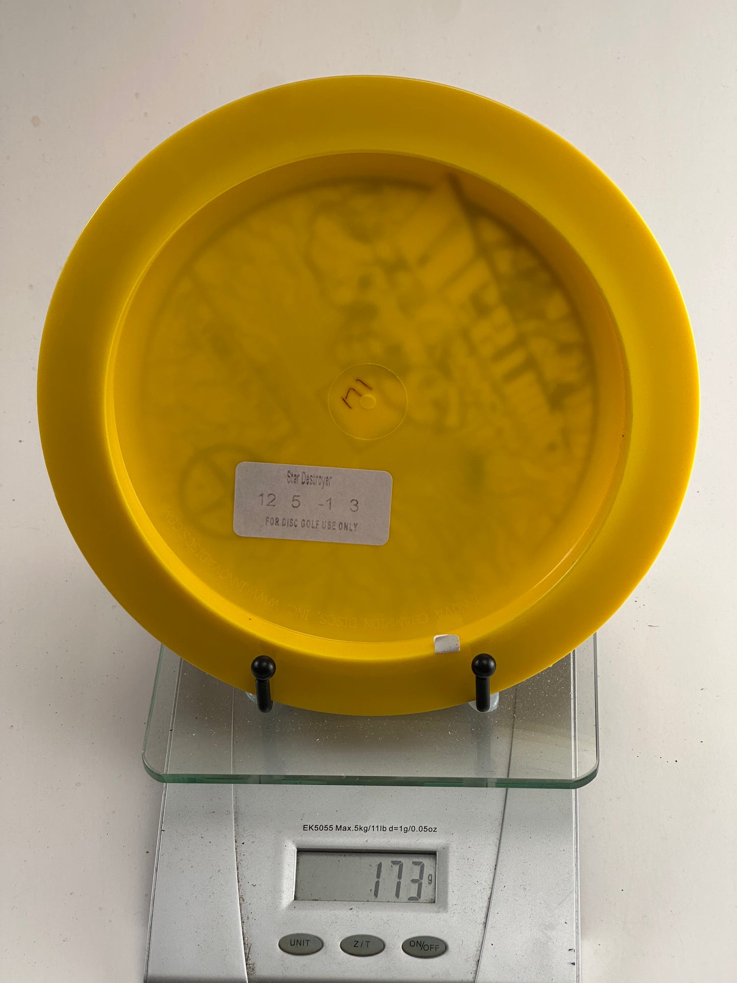 Innova Star Destroyer 10th Anniversary (2007–2017) Yellow w/ Red Foil