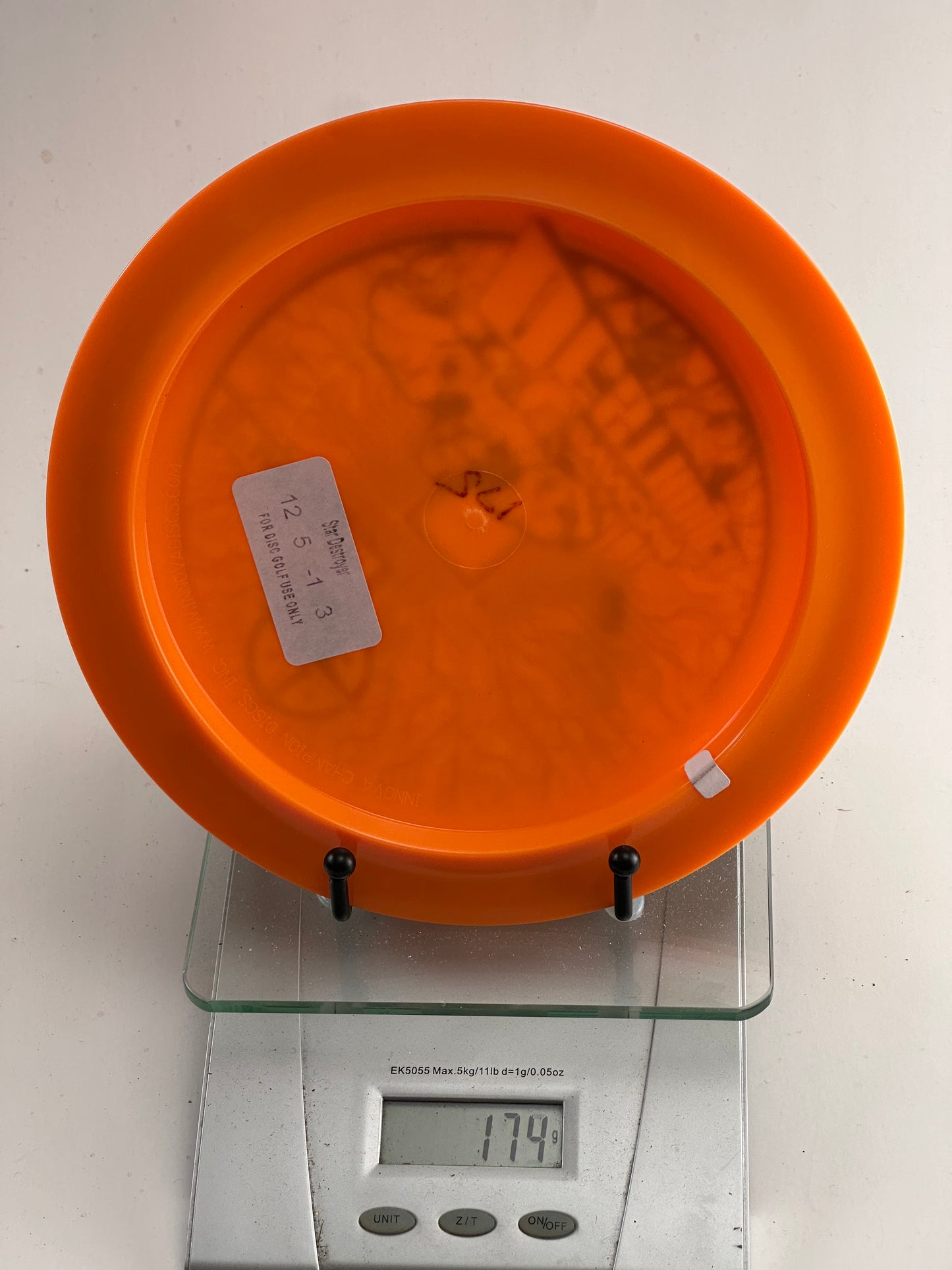 Innova Champion Destroyer 10th Anniversary (2007–2017) Orange/Blue Stamp