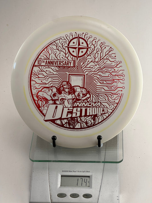 Innova Star Destroyer 10th Anniversary (10 Year) - White w/ Red Stamp