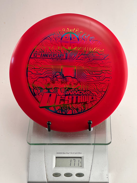 Innova Champion Destroyer 10th Anniversary (Red, Rainbow/Black Stamp)