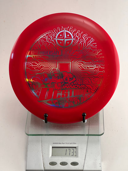 Innova Champion Destroyer 10th Anniversary (Red) Silver Holo Stamp