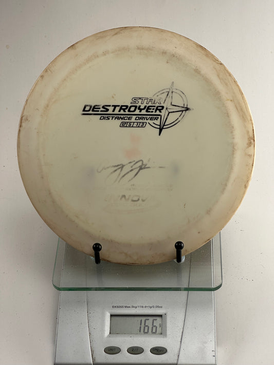 Innova Star Destroyer AJ 2-Line Distance Driver (Used, Inked)