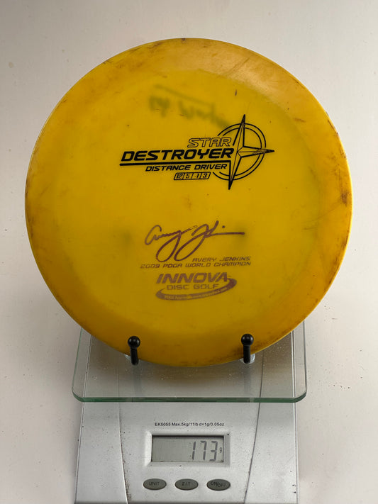 Innova Star Destroyer AJ 2-Line Distance Driver (Used, Inked)
