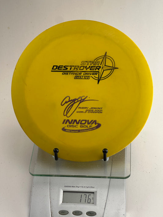 Innova Star Destroyer AJ 3-Line Distance Driver (Yellow) 176g