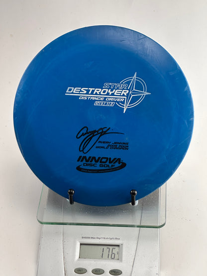 Innova Star Destroyer Avery Jenkins 2009 World Champion (AJ 3-Line) Blue