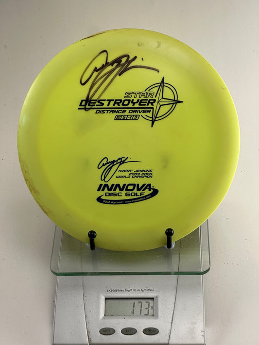 Innova Star Destroyer Avery Jenkins AJ 3-Line Yellow (Used)