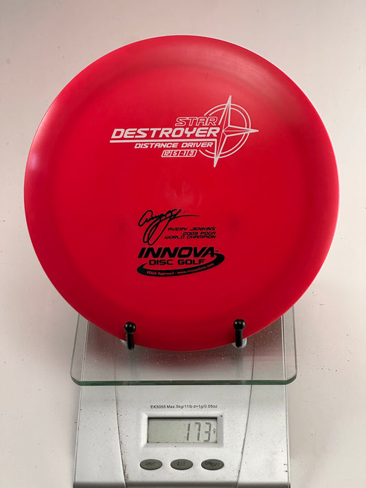 Innova Star Destroyer AJ 3 Line Distance Driver - Red
