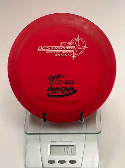 Innova Star Destroyer Avery Jenkins (AJ 3-Line) Red – Signed