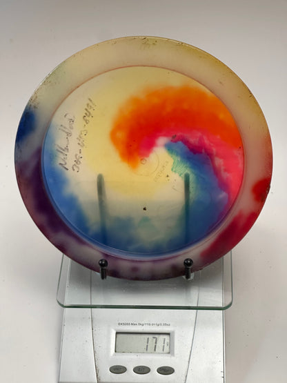Innova Destroyer – Champion – Custom Dyed Transparent Rainbow (Inked)