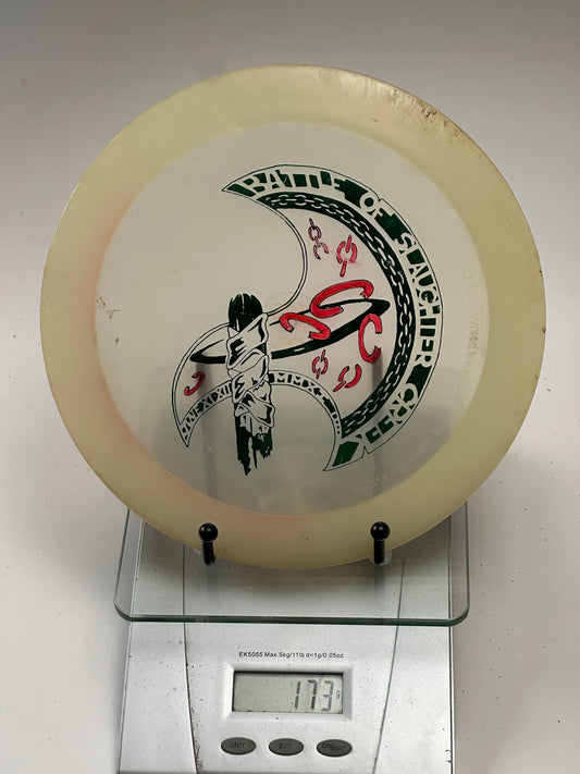 Innova Champion Glow Destroyer – Battle of Slaughter Tournament Stamp (173g)
