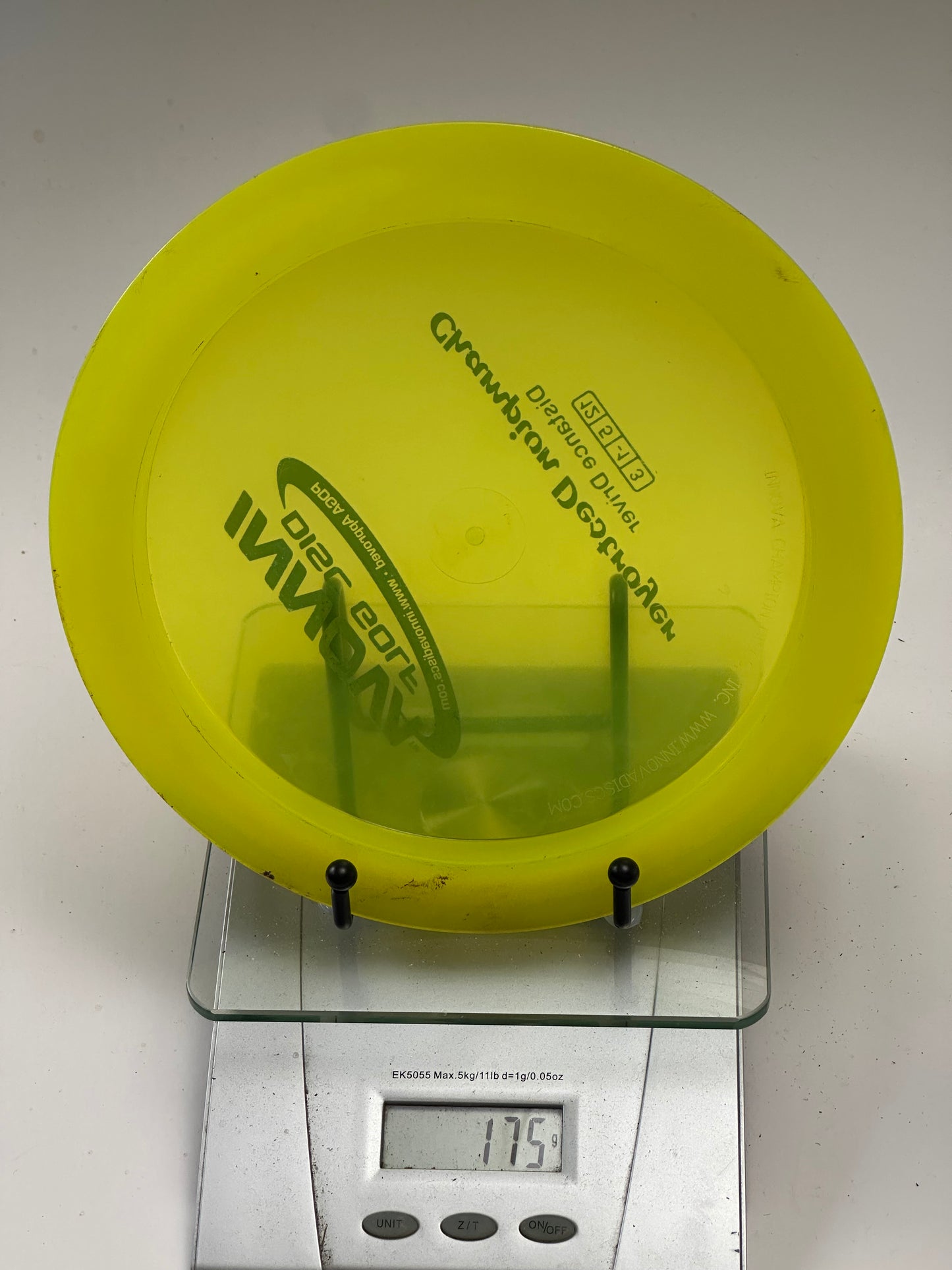 Innova Champion Destroyer Distance Driver (Transparent Yellow)