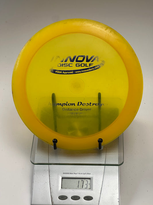 Innova Champion Destroyer Distance Driver (Transparent Yellow) 173g