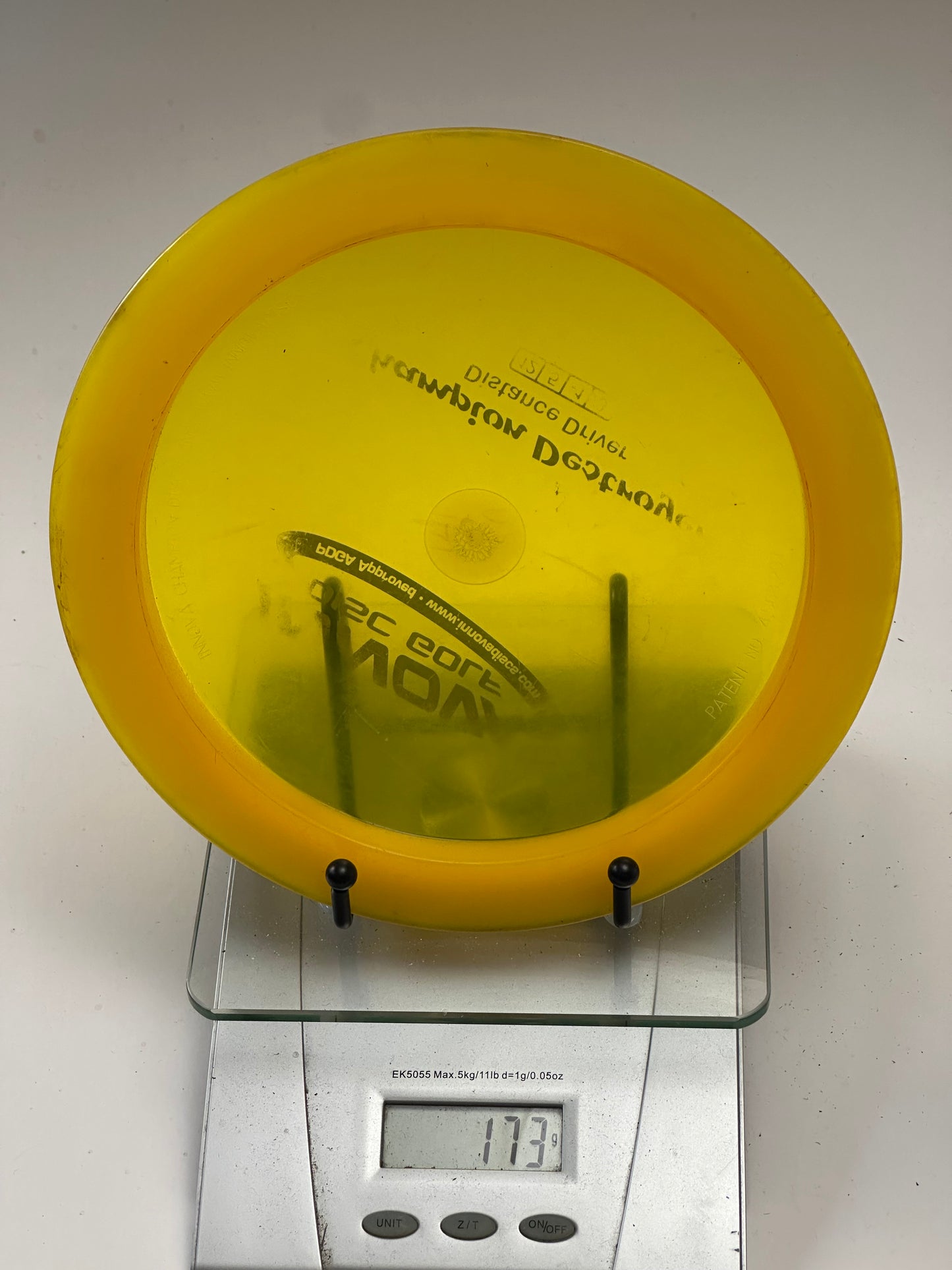 Innova Champion Destroyer Distance Driver (Transparent Yellow) 173g