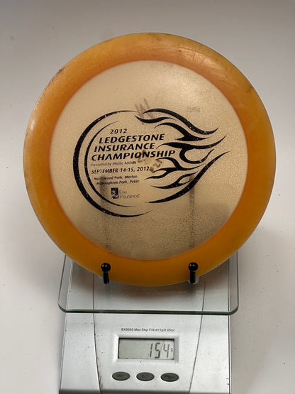 Innova Champion Destroyer (2012 Ledgestone) Clear/Orange Rim 154g