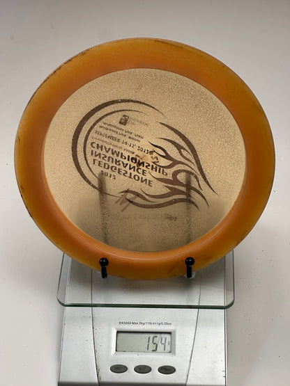 Innova Champion Destroyer (2012 Ledgestone) Clear/Orange Rim 154g