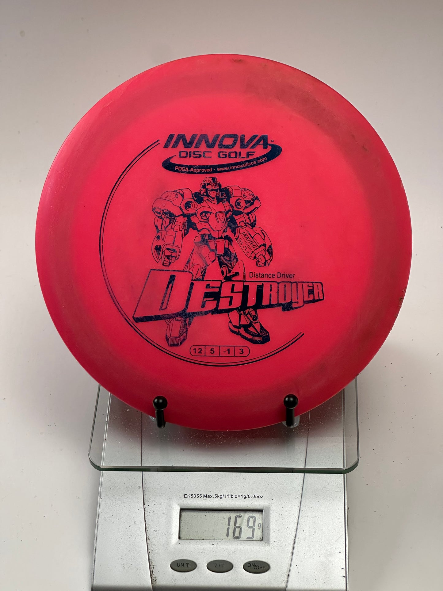 Innova Destroyer DX Distance Driver - Red Robot Stamp