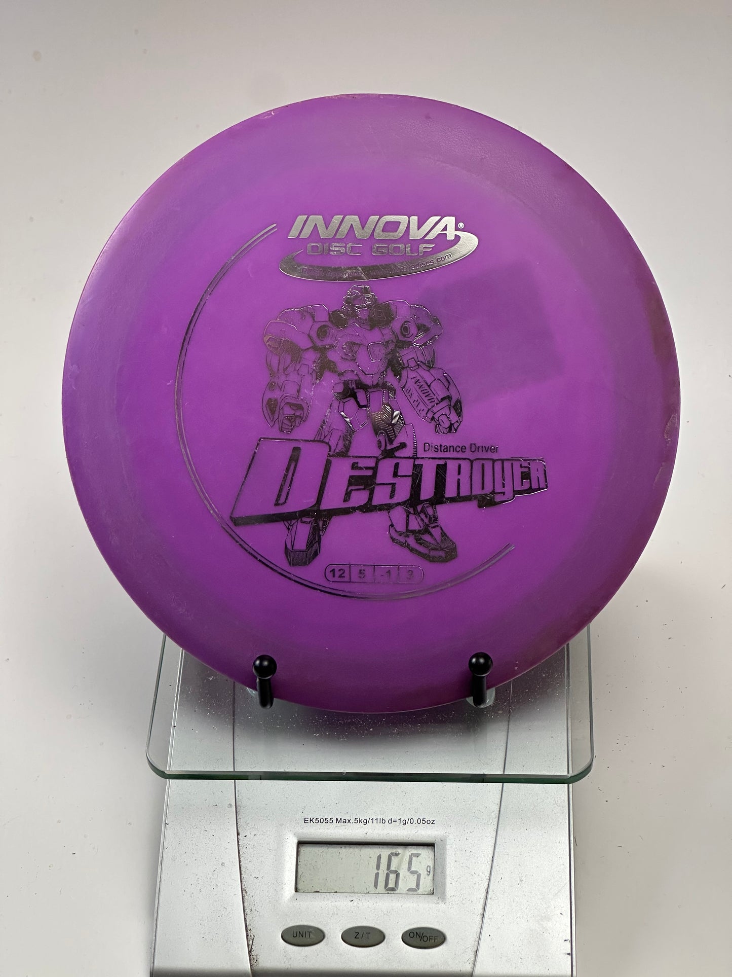 Innova Destroyer DX Distance Driver - Purple Robot Stamp
