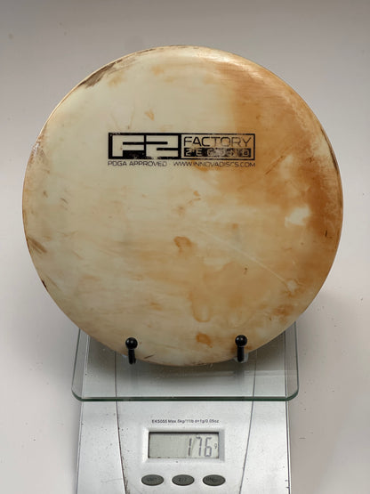 Innova Star Destroyer F2 Embossed – Cream/Tan Swirl Distance Driver