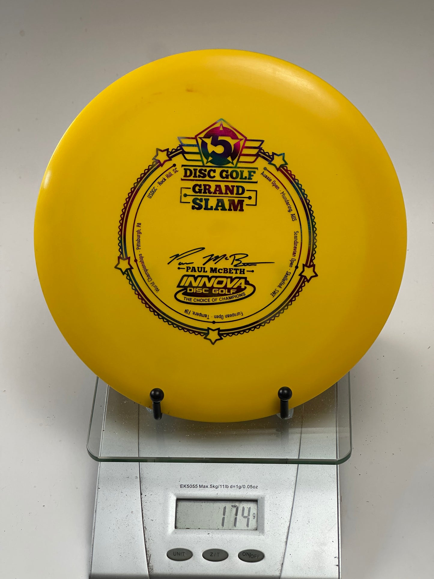 Innova Star Destroyer Grand Slam (Paul McBeth) - Yellow 174g