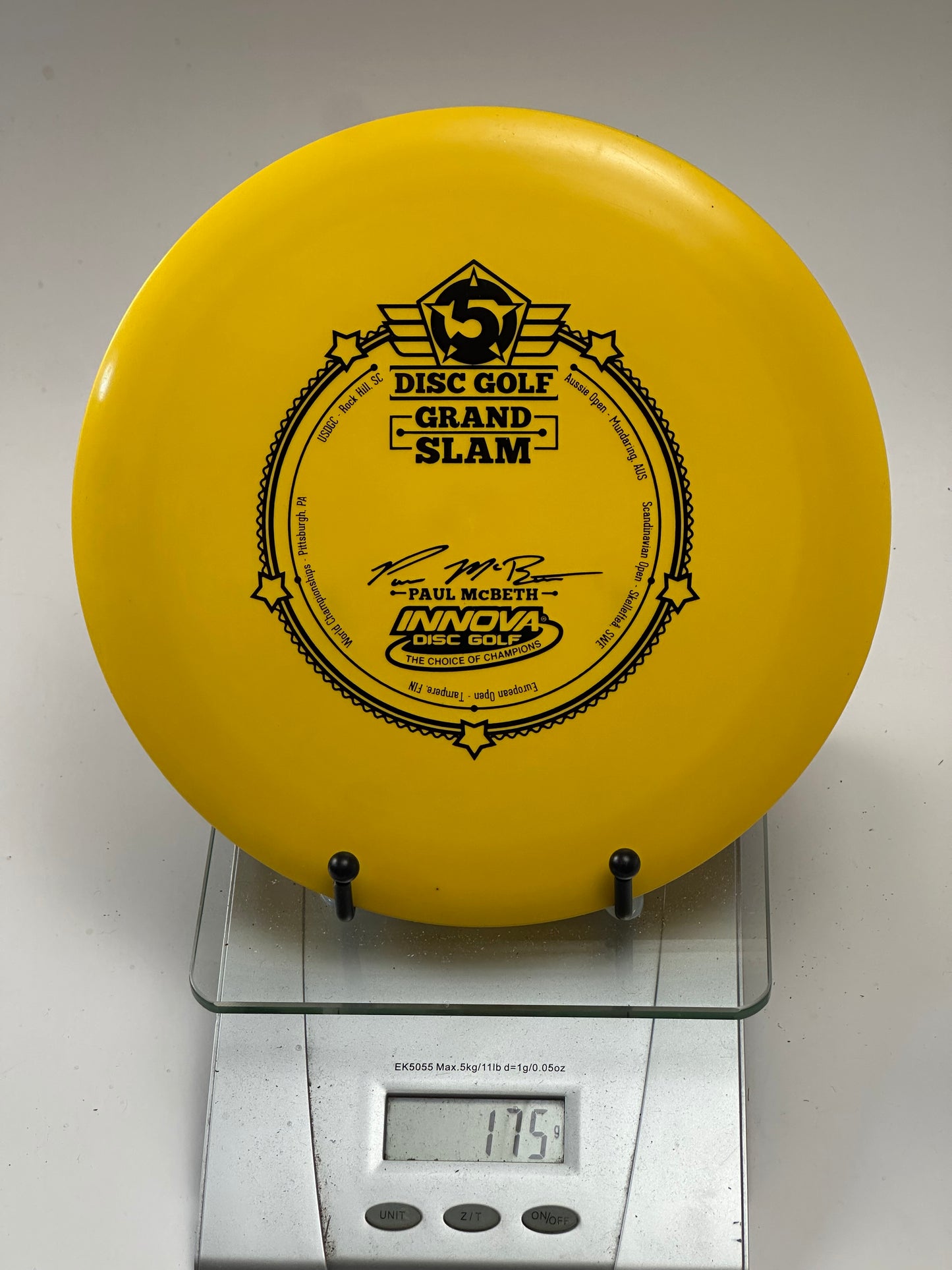 Innova Star Destroyer Grand Slam Paul McBeth Signature (175g, Yellow)