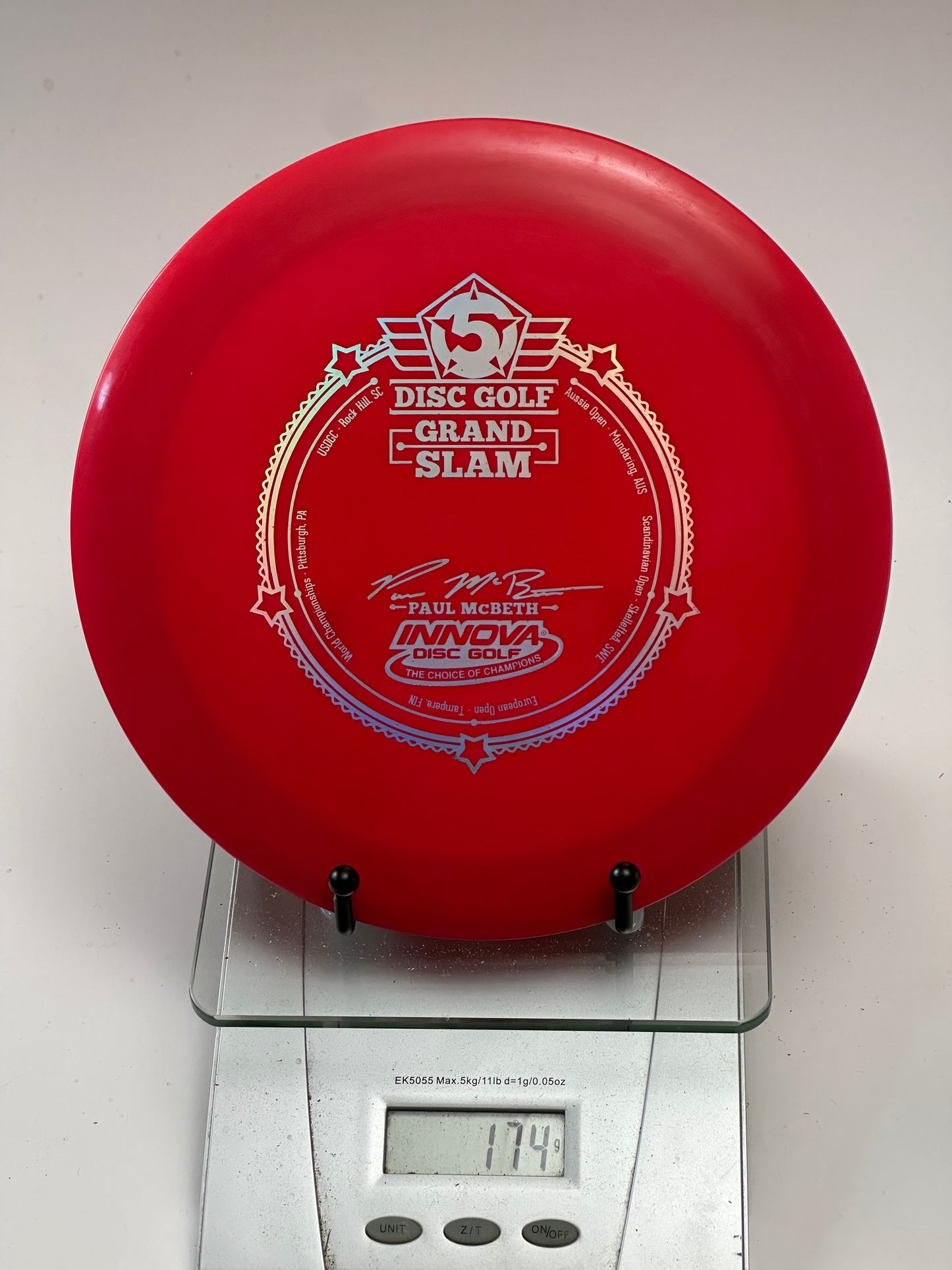 Innova Star Destroyer Grand Slam Paul McBeth Stamp