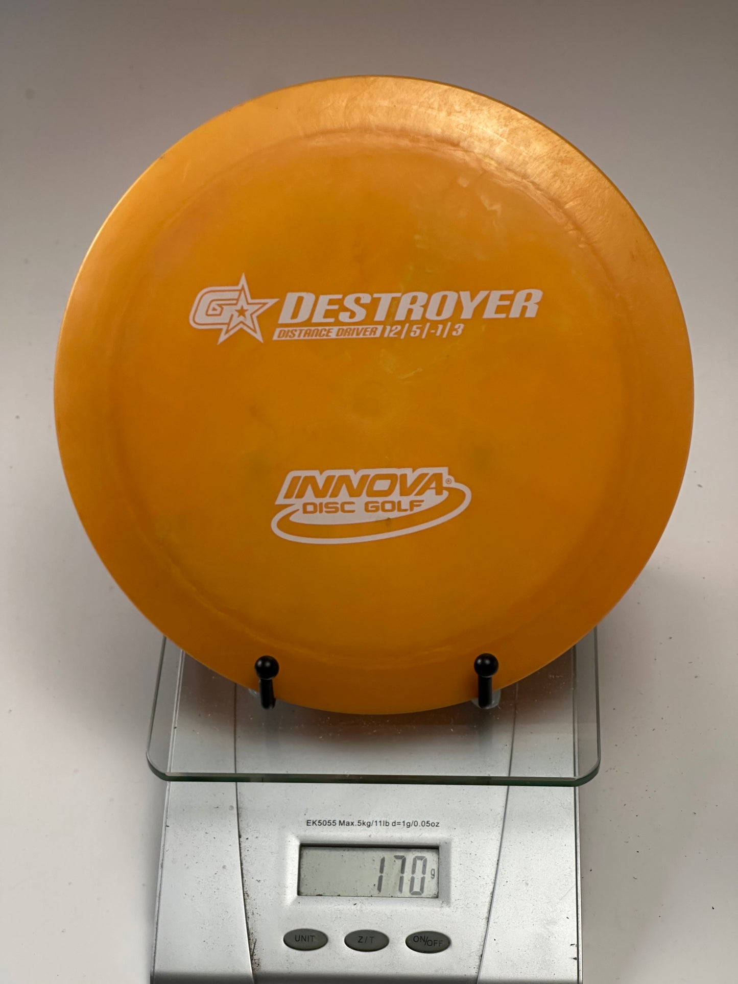 Innova Destroyer GStar Distance Driver – Orange, 170g