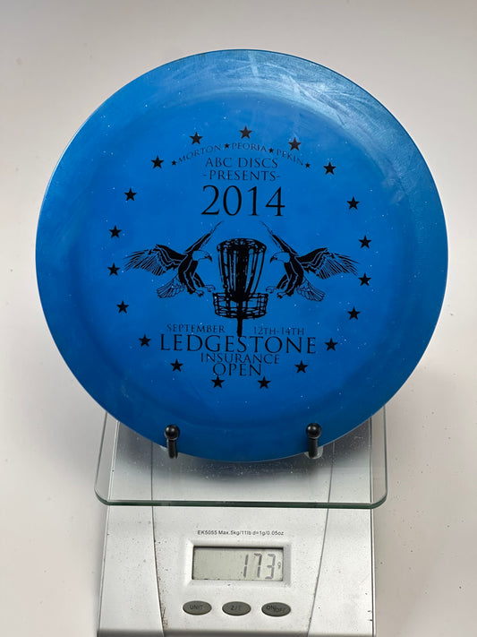 Innova Destroyer GStar Blue (2014 Ledgestone Insurance Open Stamp)