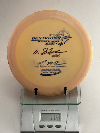 Innova Star Destroyer Paul McBeth Signature Distance Driver (176g)