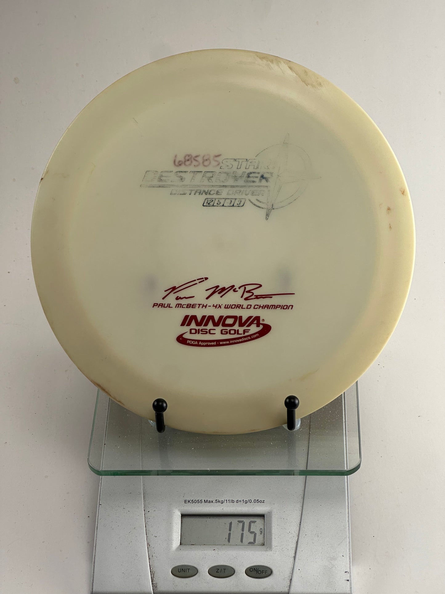 Innova Star Destroyer Paul McBeth 4x Distance Driver (175g)