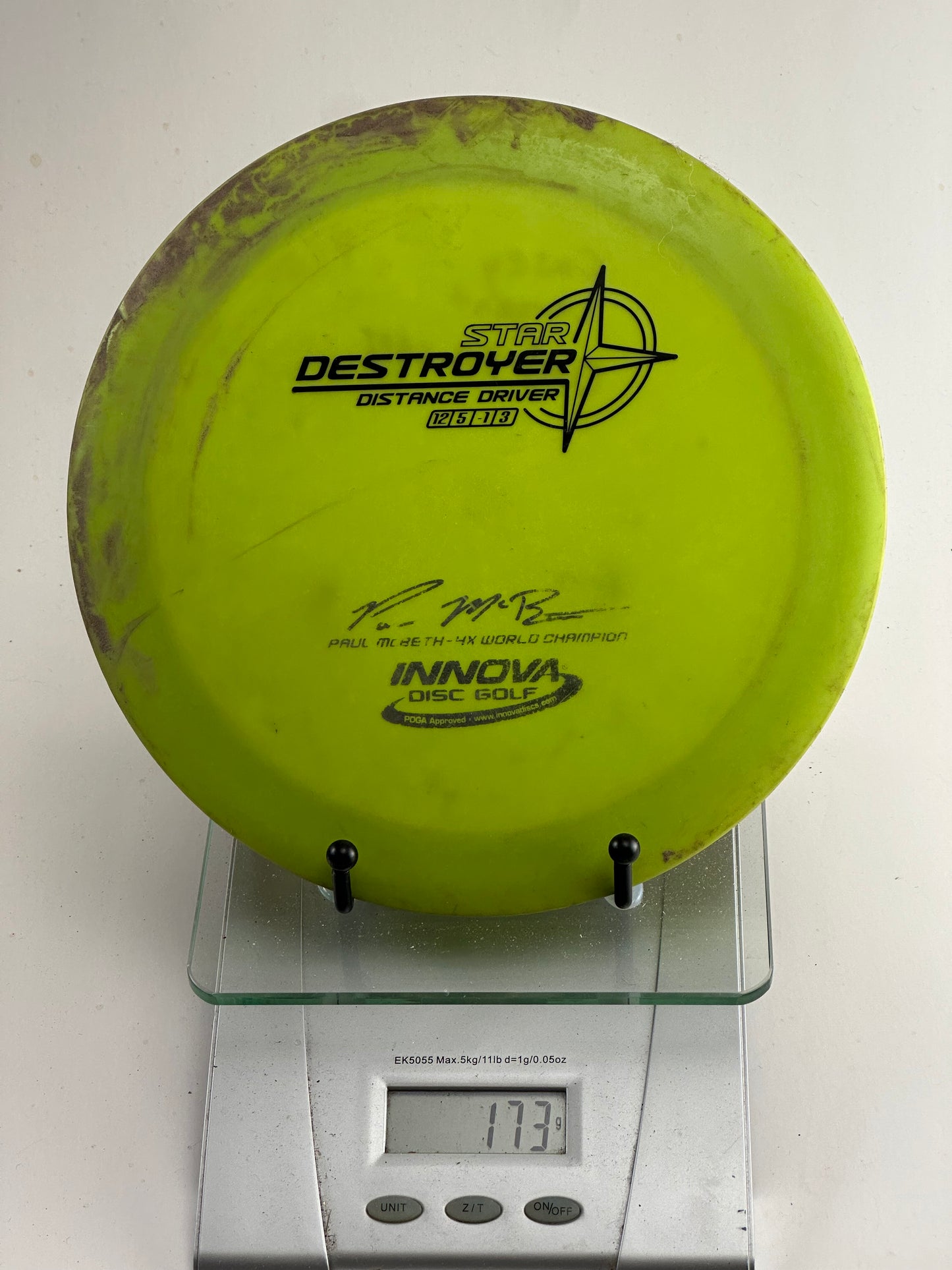 Innova Star Destroyer Paul McBeth Distance Driver 173g (Used, Ink)