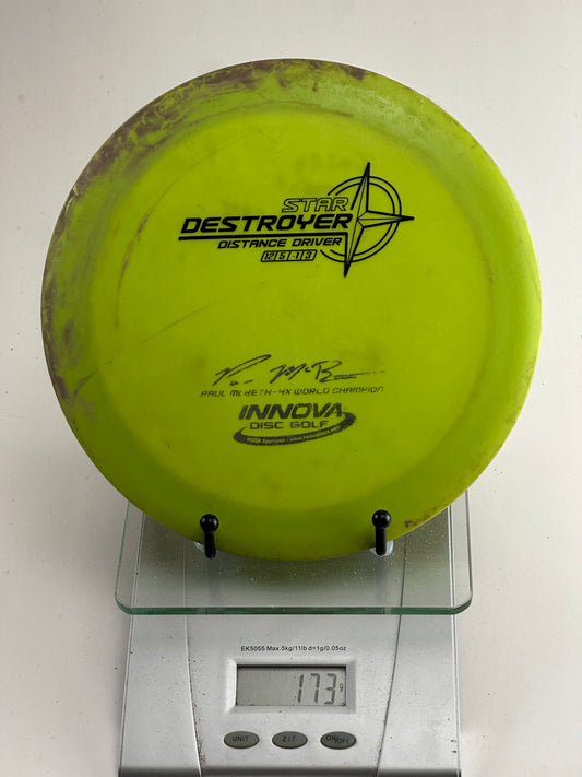 Innova Star Destroyer Paul McBeth Distance Driver 173g (Used, Ink)