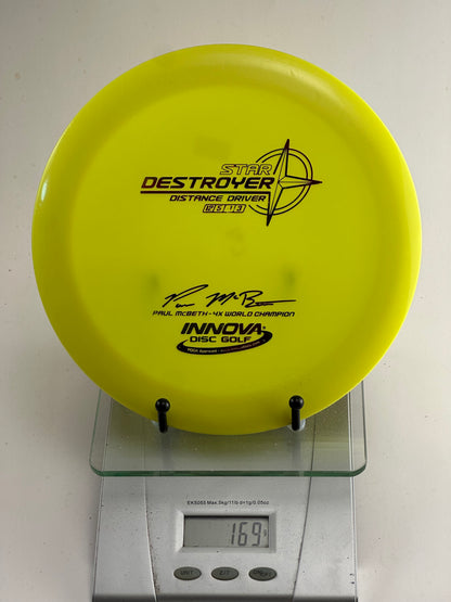 Innova Star Destroyer Paul McBeth Signature (Yellow) 169g