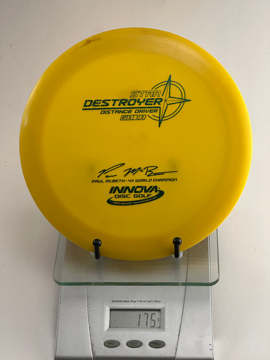 Innova Star Destroyer Paul McBeth 4x World Champion Distance Driver - Yellow
