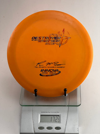Innova Star Destroyer (Paul McBeth 4x) Distance Driver – Orange 172g