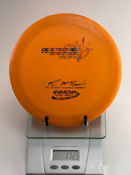 Innova Star Destroyer (Paul McBeth 4x) Distance Driver – Orange 172g