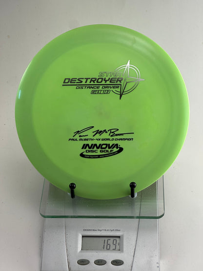 Innova Star Destroyer Paul McBeth 4x Stamp Distance Driver
