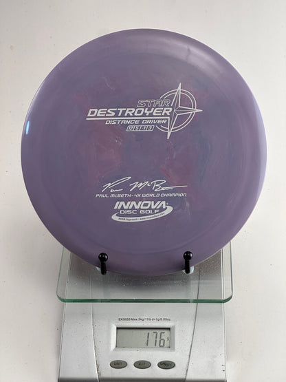Innova Star Destroyer Paul McBeth 4X Signature Distance Driver 176g