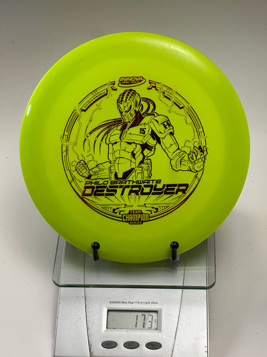 Innova Star Destroyer Philo Brathwaite Team Champion Series (173g) Yellow