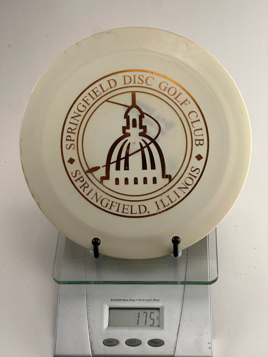 Innova DX Destroyer (Pre-Embossed) — Springfield Disc Golf Club Stamp
